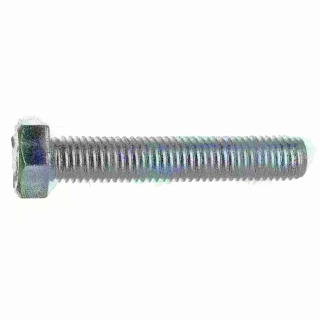 Midwest Fastener Grade 5, 5/8"-11 Hex Head Cap Screw, Zinc Plated Steel, 3-1/2 in L, 2 PK 934045
